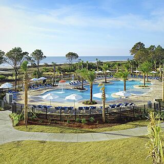 Ocean Oak Resort by Hilton Grand Vacations — Pool Area