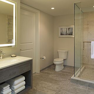 Ocean Oak Resort by Hilton Grand Vacations — Sample Bathroom