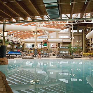 Club Wyndham Great Smokies Lodge — Indoor Water Park With Walk-In Pool