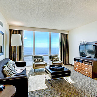 Oceanaire, a Hilton Vacation Club — Sample Living Area