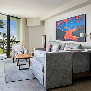 Marriott's Waikoloa Ocean Club — Living Area