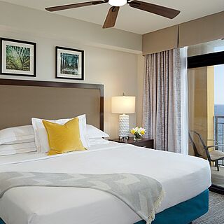 Hilton Grand Vacations at Anderson Ocean Club — Sample Bedroom