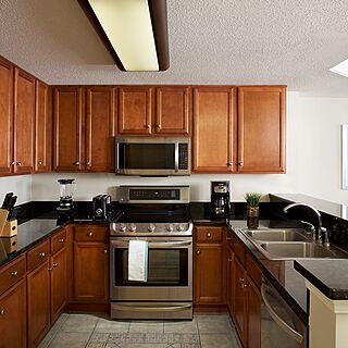 Hilton Grand Vacations at Anderson Ocean Club — Sample Kitchen