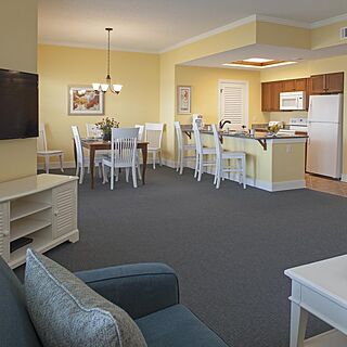 Bluewater Resort & Marina — Sample Living Area