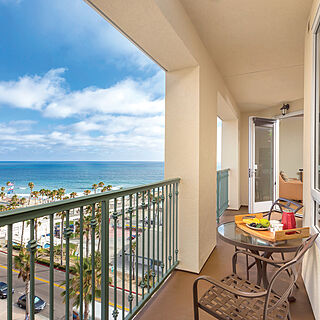 Club Wyndham Oceanside Pier Resort — Sample Balcony