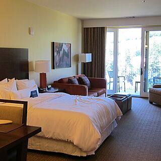 The Westin Riverfront Mountain Villas — Sample Studio/2nd bedroom in 2-bedroom villas.