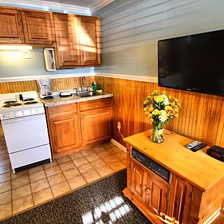 Island Manor Resort — Living Area