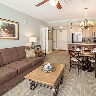 Riverwalk Resort at Loon Mountain — Living Area