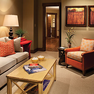 One Steamboat Place — Living Area