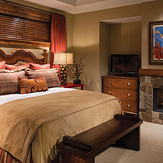 One Steamboat Place — Bedroom