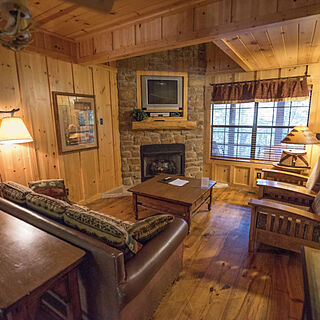 The Cabins at Green Mountain — Living Area