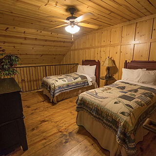 The Cabins at Green Mountain — Bedroom