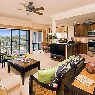 Aston At Poipu Kai — Living Area