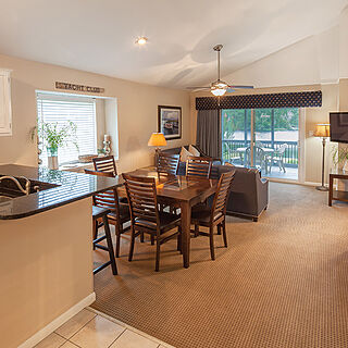 Wyndham at The Cottages — Sample Living Area
