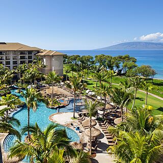 The Westin Nanea Ocean Villas — Resort Grounds Beach and Pool View