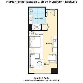 Margaritaville Vacation Club by Wyndham - Nashville — Floorplan