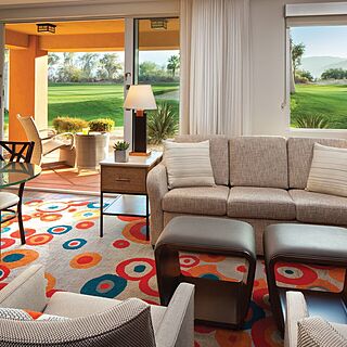 Marriott's Shadow Ridge II - The Enclaves &mdash; Sample Living Area