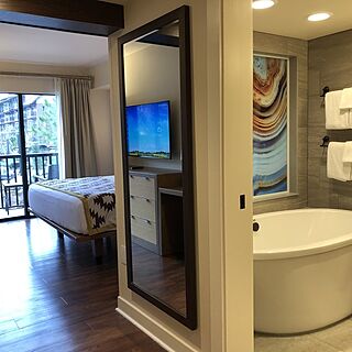 Copper Creek Villas & Cabins at Disney's Wilderness Lodge — Sample two-bedroom villa