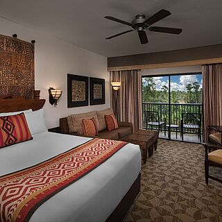 Disney's Animal Kingdom Villas - Kidani Village — Sample Deluxe Studio Unit