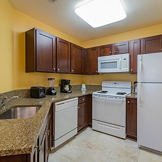 Vacation Village in the Berkshires — Sample Kitchen