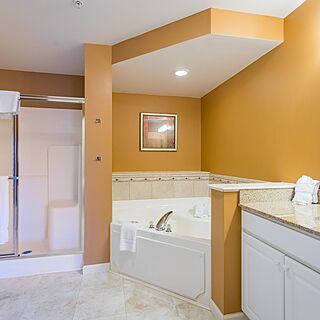 Vacation Village in the Berkshires — Sample Bathroom