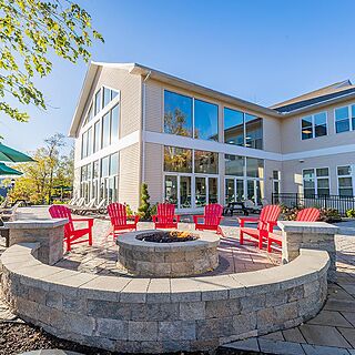 Vacation Village in the Berkshires — Firepit