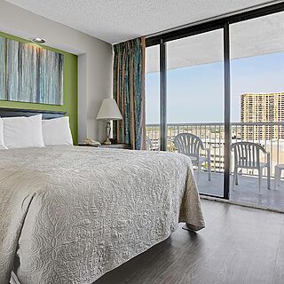 Sands Ocean Club — Sample unit bedroom