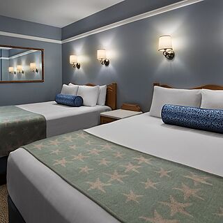 Disney's Beach Club Villas — Second bedroom in the two-bedroom villa