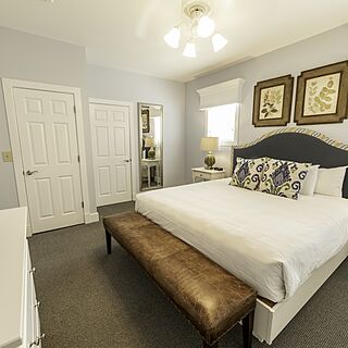 The Townes at King's Creek Plantation — Sample Bedroom