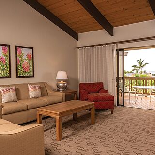 Kona Coast Resort — Sample Living Area