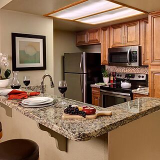Hyatt Vacation Club at Desert Oasis — Sample Kitchen