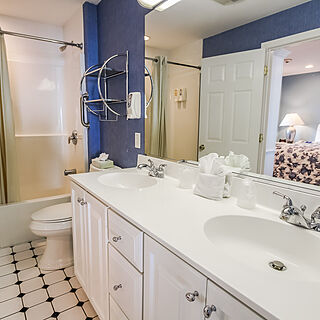Edgewater Beach Resort — Sample Bathroom