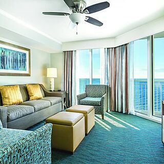 Club Wyndham Towers on the Grove &mdash; Sample Living Area