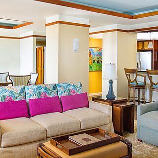 Aulani, a Disney Resort & Spa &mdash; Sample Living Area