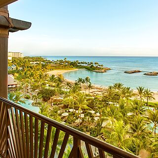 Aulani, a Disney Resort & Spa &mdash; Sample Balcony With Ocean View
