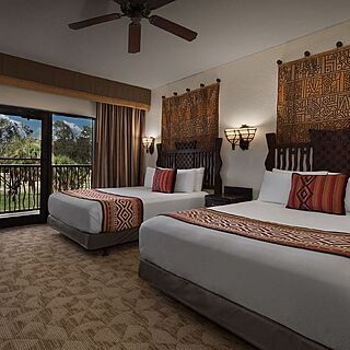Disney's Animal Kingdom Villas - Jambo House &mdash; Sample Grand Villa bedroom