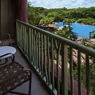 Disney's Animal Kingdom Villas - Jambo House &mdash; Sample Balcony