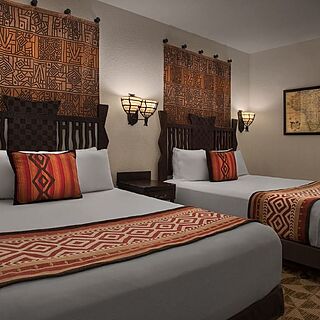 Disney's Animal Kingdom Villas - Kidani Village — Sample two-bedroom villa