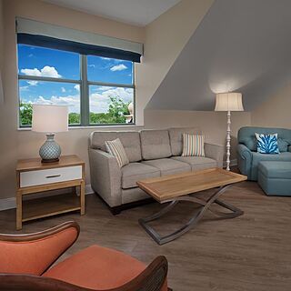 Disney's Vero Beach Resort — Sample Living Area