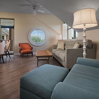 Disney's Vero Beach Resort — Sample Living Area