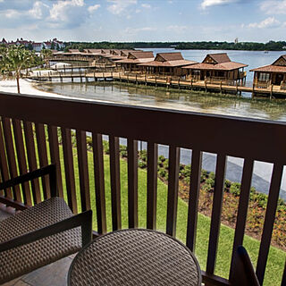 Disney's Polynesian Villas & Bungalows — Sample Studio Balcony