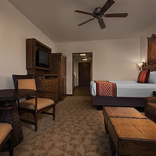 Disney's Animal Kingdom Villas - Kidani Village — Sample Deluxe Studio Unit