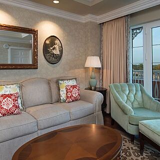 The Villas at Disney's Grand Floridian Resort & Spa &mdash; Sample Living Area