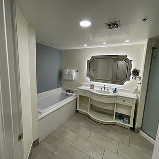 Disney's Saratoga Springs Resort & Spa — Sample Bathroom