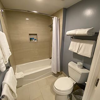 Disney's Beach Club Villas — Sample Deluxe Studio Unit Bathroom