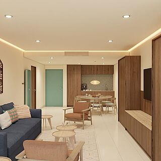 Royal Uno &mdash; Sample Living Area