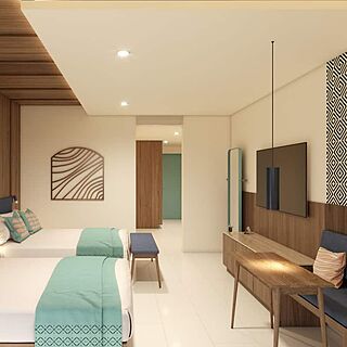 Royal Uno &mdash; Sample Bedroom