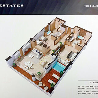 The Estates at Vidanta Nuevo Vallarta — Floor Plan