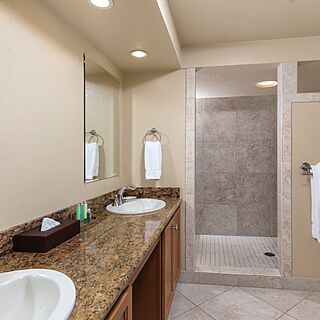 Kona Coast Resort — Sample Bathroom