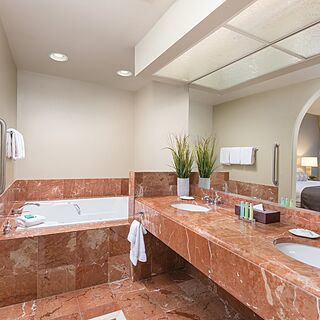 The Legacy Golf Resort — Sample Bathroom